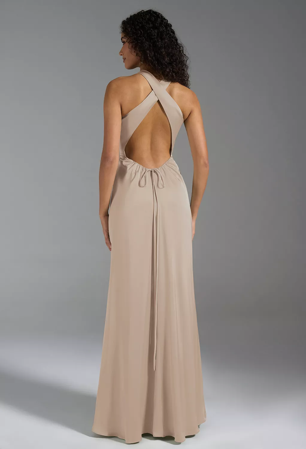 AW Xanthe Taupe  Fall Wedding Guest Dresses
